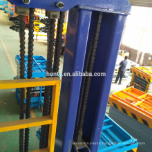 CE ISO approved 4 post car lift / mini tilting car lift / used hydraulic car lift